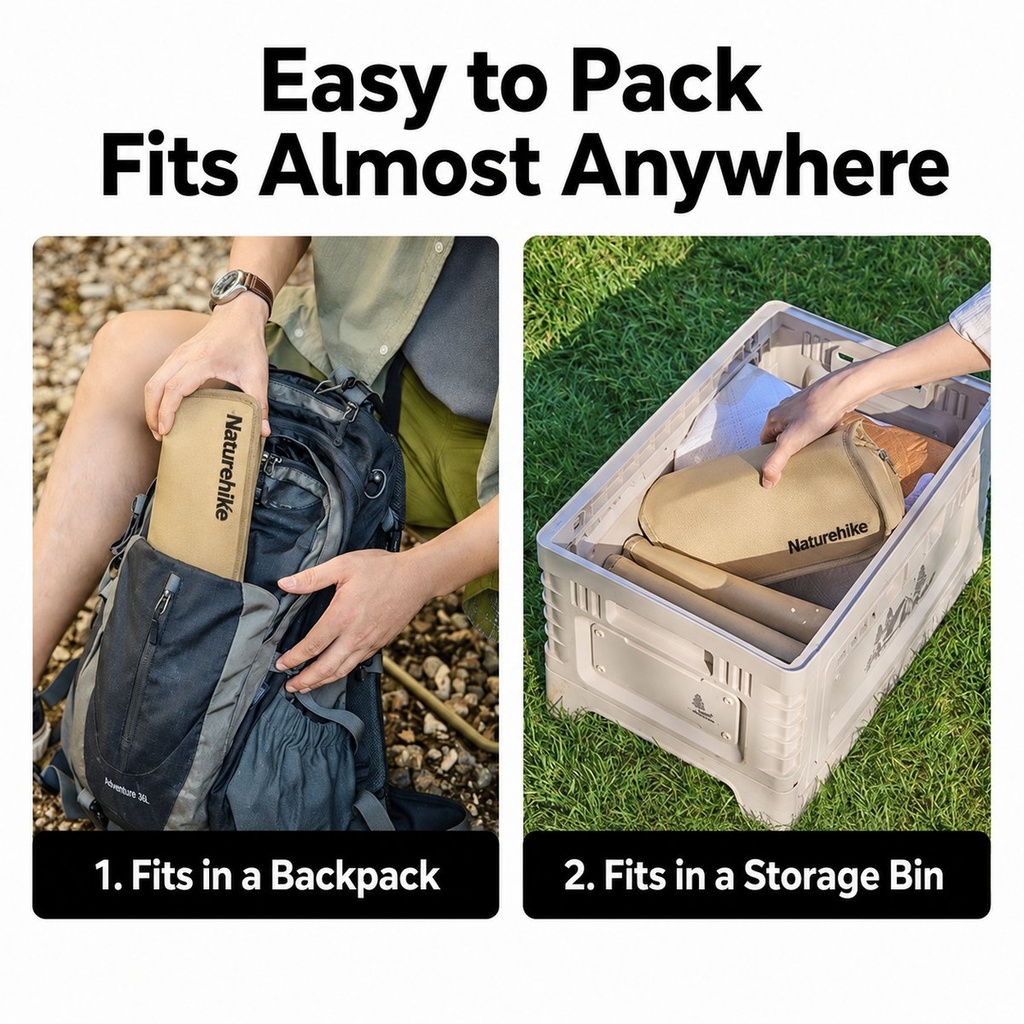 Sac bandoulière 2 en 1 avec tabouret pliant intégré