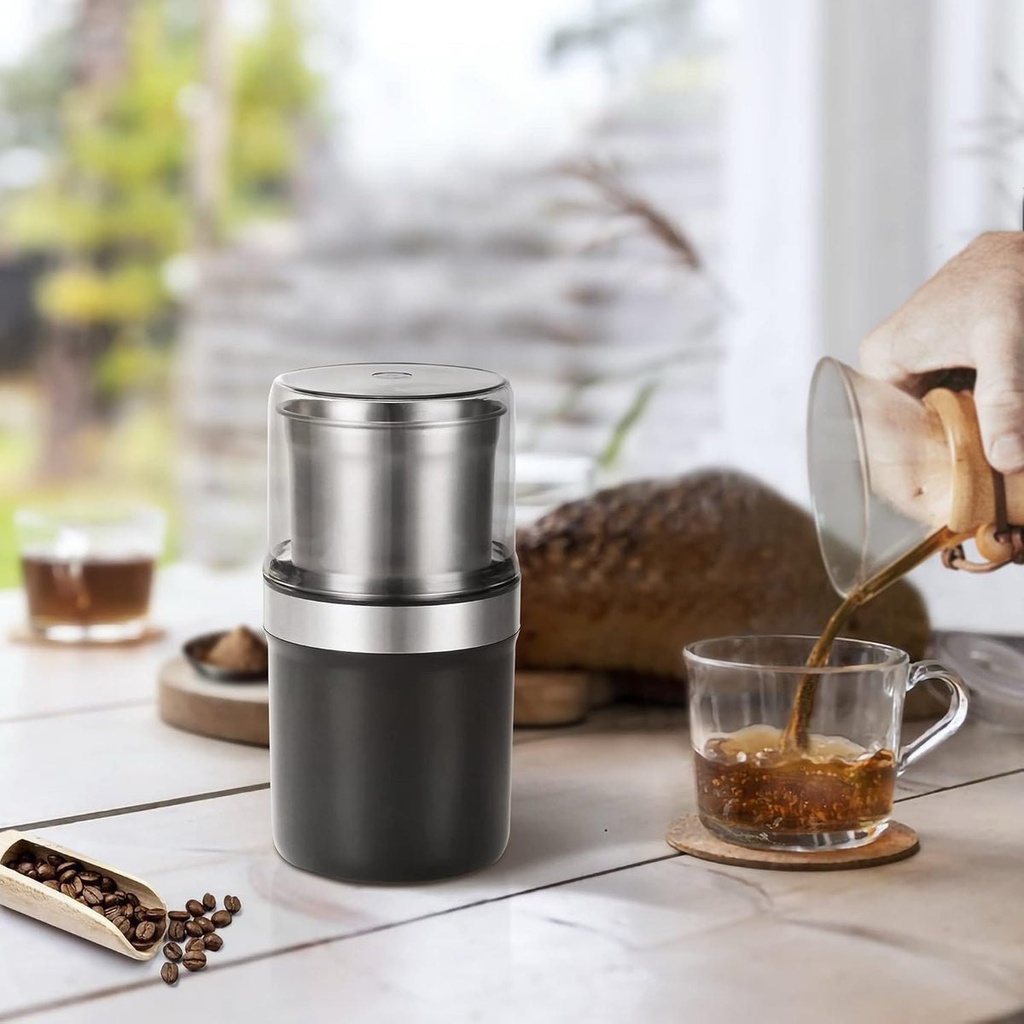 Voltix - Moulin électrique multi-usage en inox