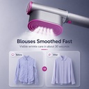 FlexSteam - Défroisseur vapeur et fer de voyage 2 en 1