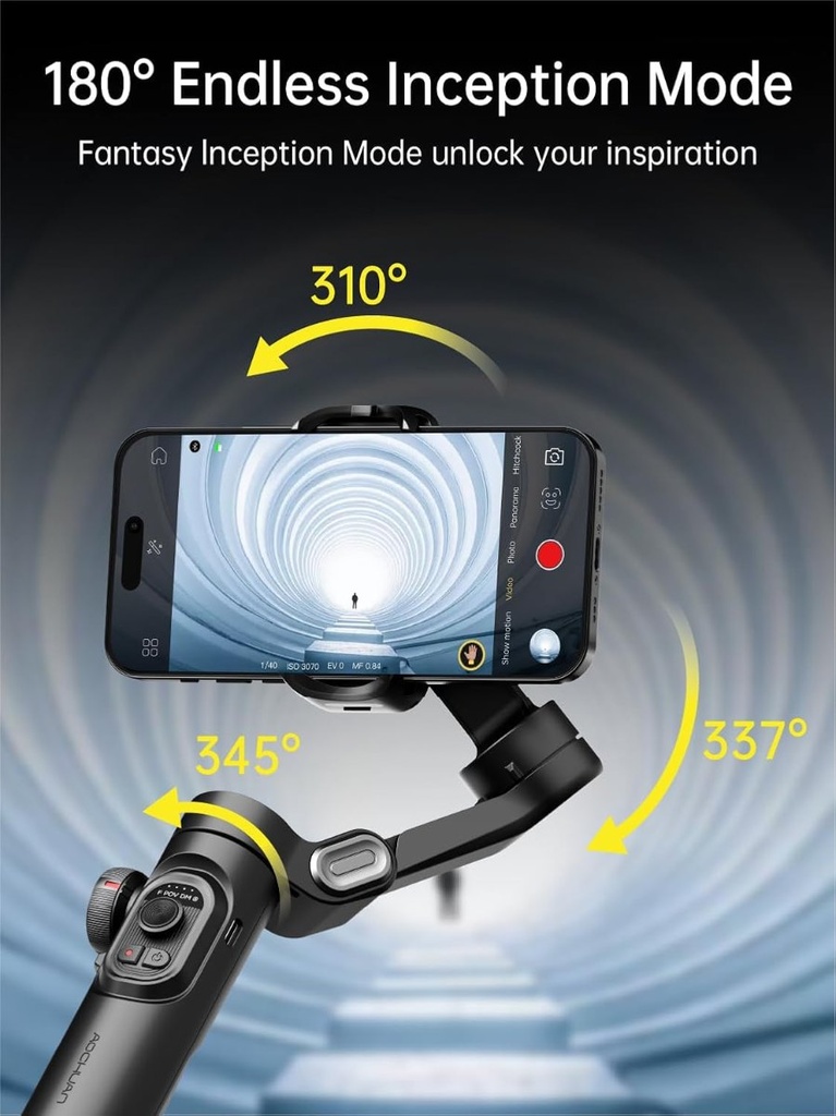 Smart XE - Stabilisateur smartphone 3 axes avec suivi IA