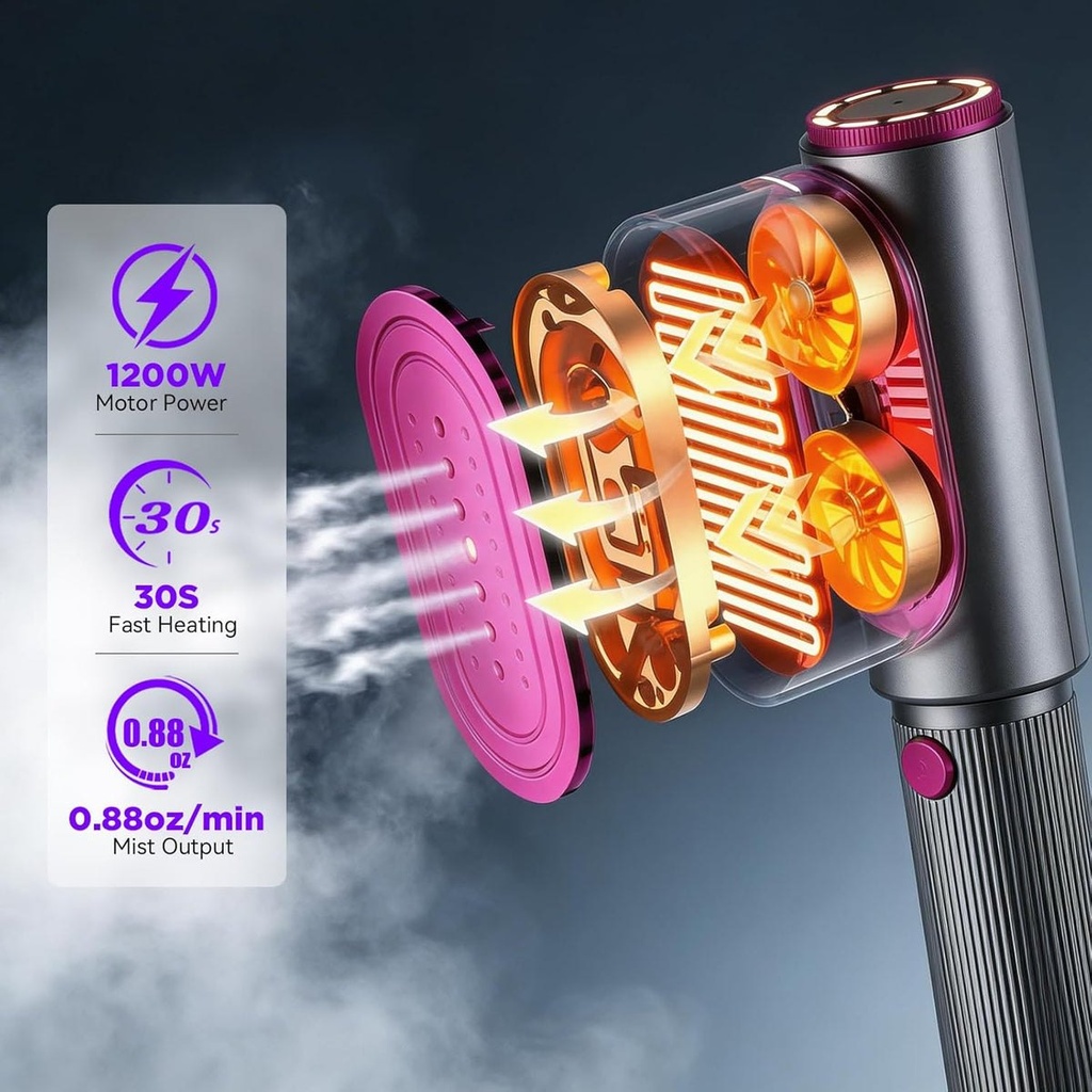 FlexSteam - Défroisseur vapeur et fer de voyage 2 en 1