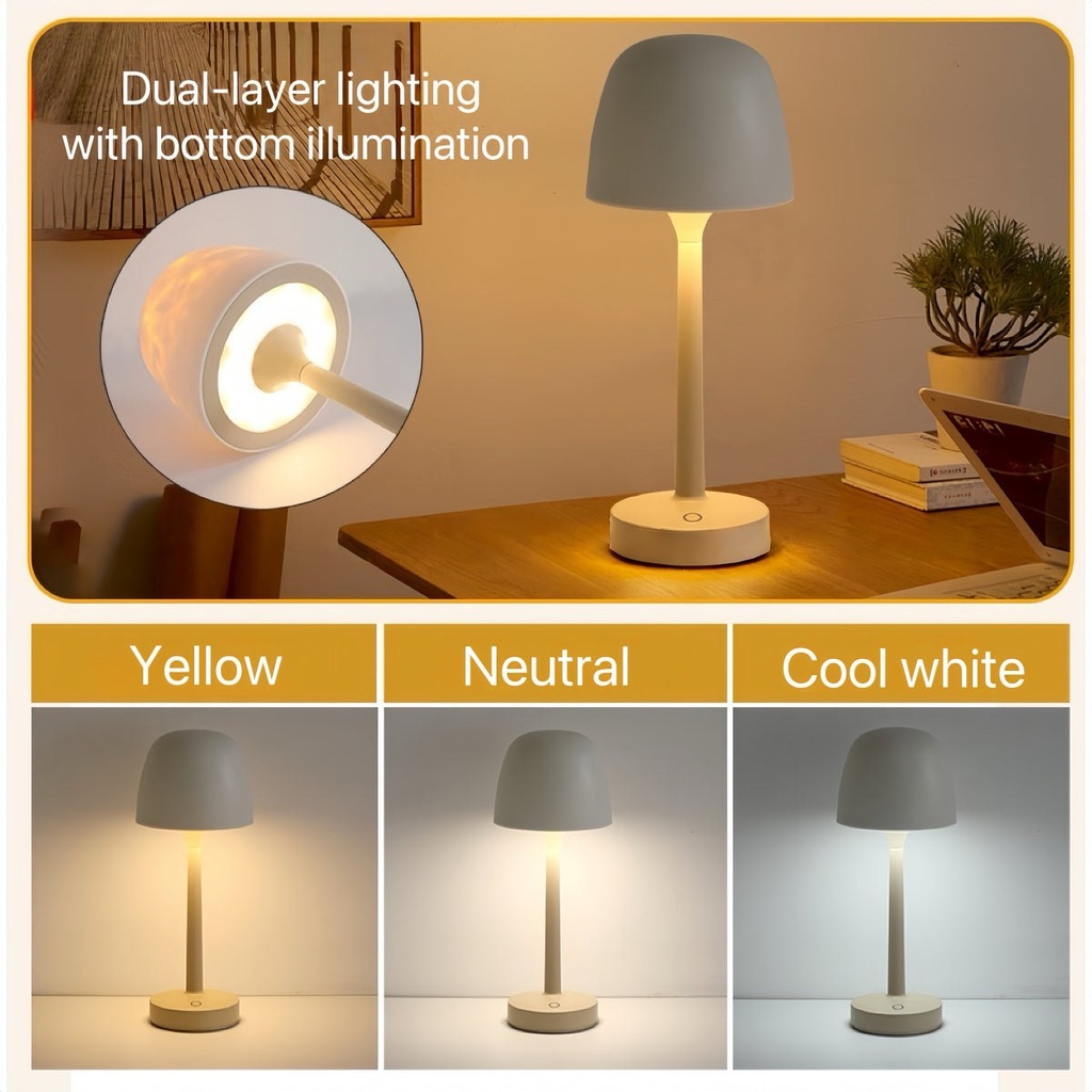 RippleGlow - Lampe d'ambiance à effet de vagues