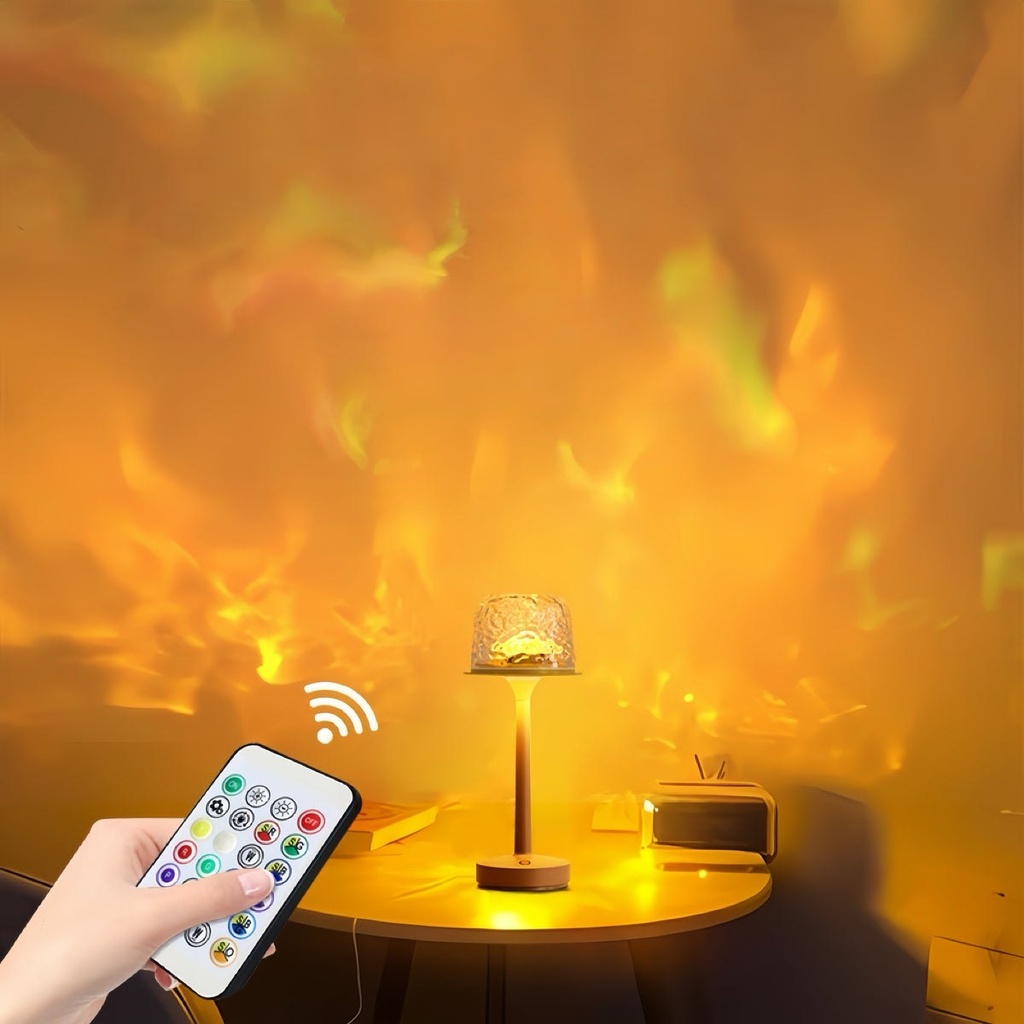 RippleGlow - Lampe d'ambiance à effet de vagues