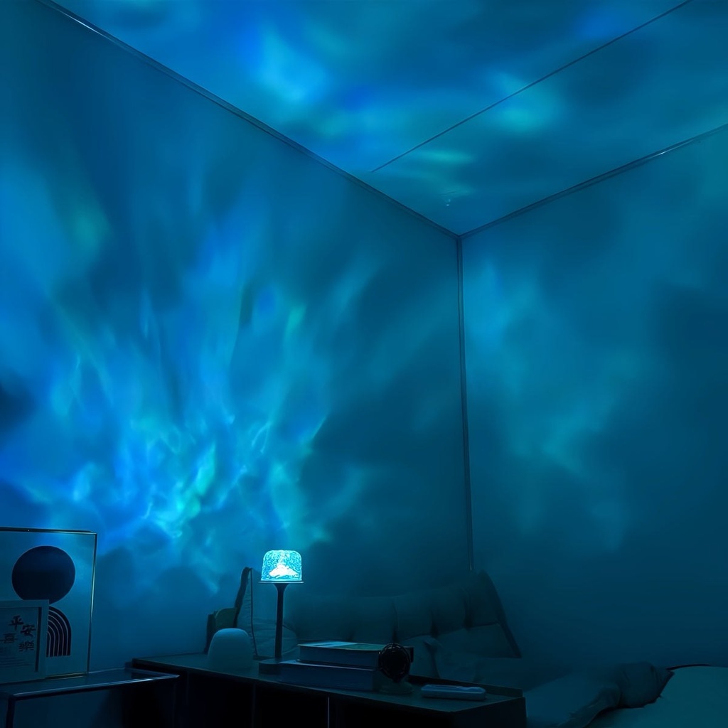 RippleGlow - Lampe d'ambiance à effet de vagues