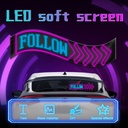 GlowPanel X - Écran LED programmable pour voiture
