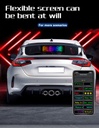 GlowPanel X - Écran LED programmable pour voiture