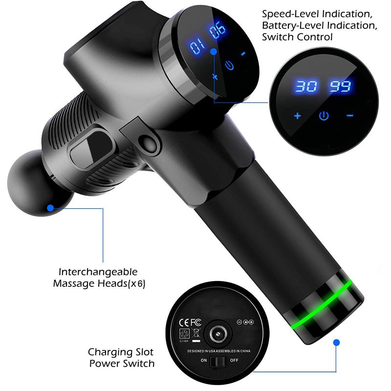PulsePro 30 - Pistolet de massage percussif