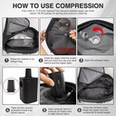 AirSeal Pro - Sac à dos de voyage à compression sous vide
