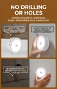 Lampe magnétique à détecteur de mouvement