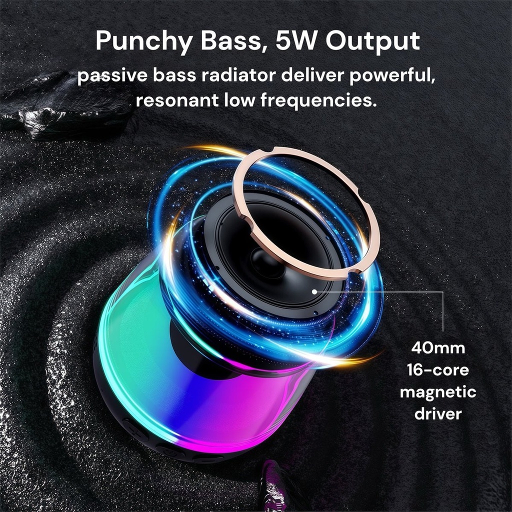 MagVibe SoundPillar - Enceinte Bluetooth magnétique