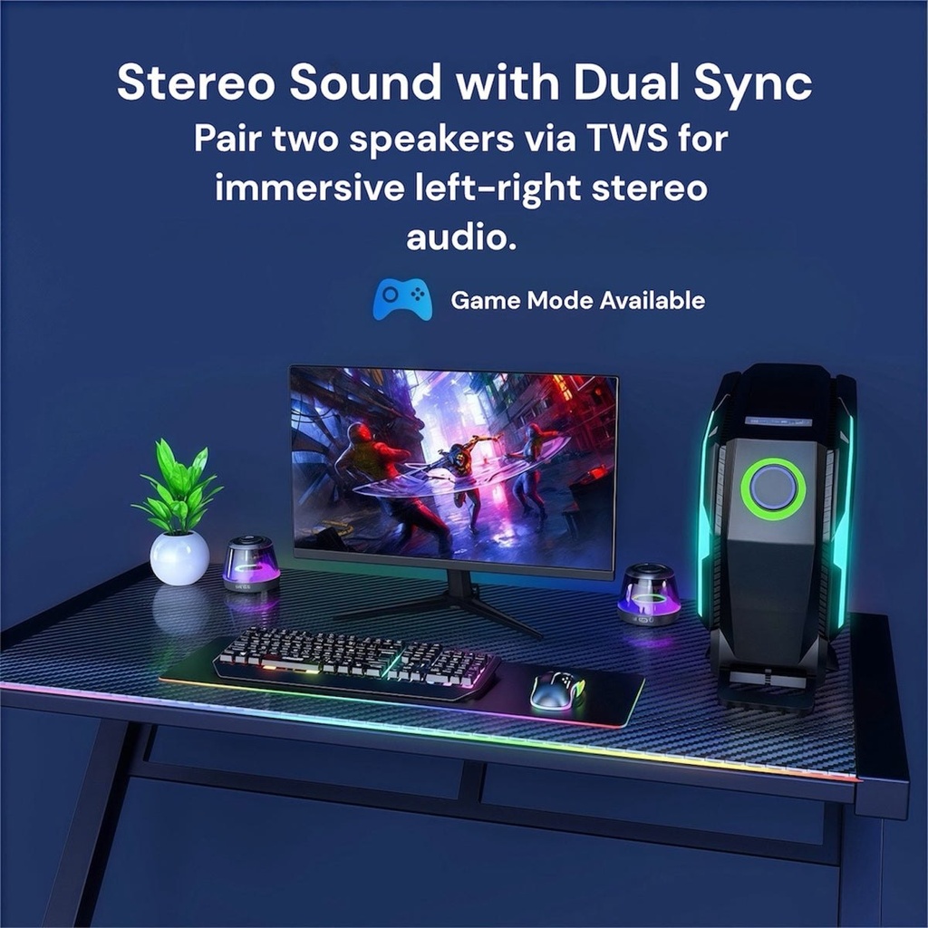 MagVibe SoundPillar - Enceinte Bluetooth magnétique