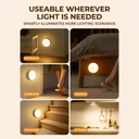 Lampe magnétique à détecteur de mouvement