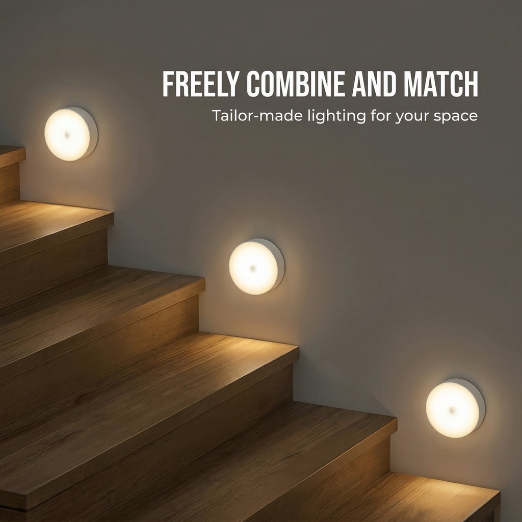 Lampe magnétique à détecteur de mouvement