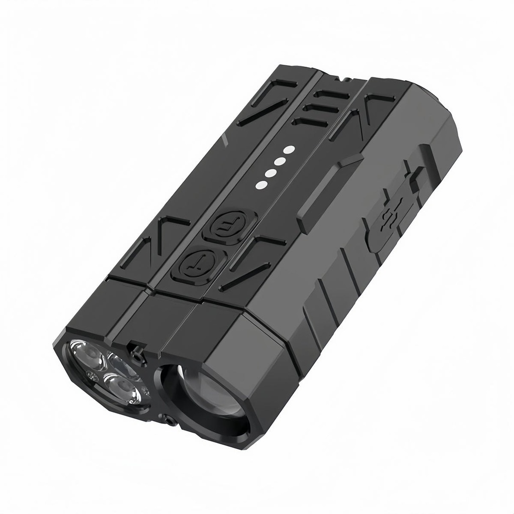 [RZ-120] Lampe de poche double module haute luminosité