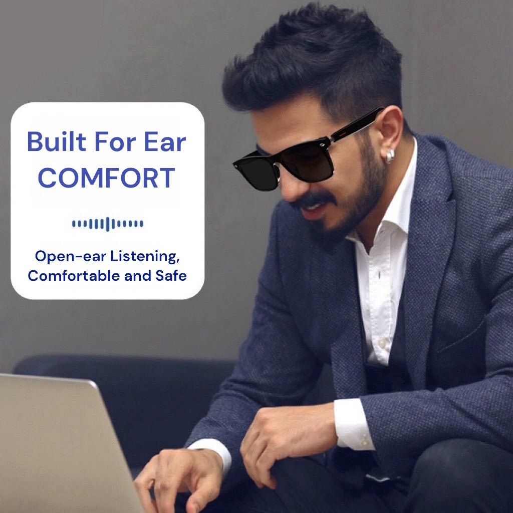 SwiftVox - Lunettes connectées audio Bluetooth