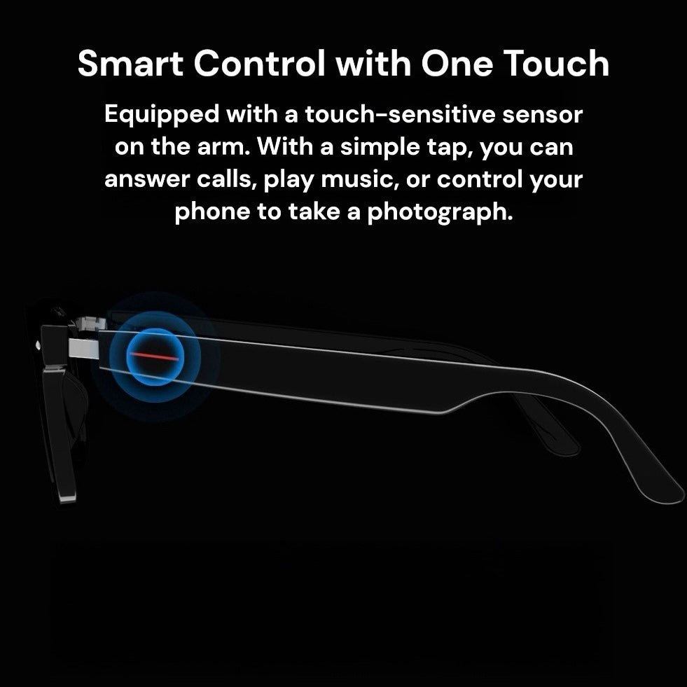 SwiftVox - Lunettes connectées audio Bluetooth