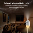 [RZ-116] Veilleuse USB et projecteur galaxie 2 en 1