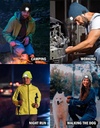 Bonnet Bluetooth connecté avec lampe frontale