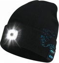 Bonnet Bluetooth connecté avec lampe frontale