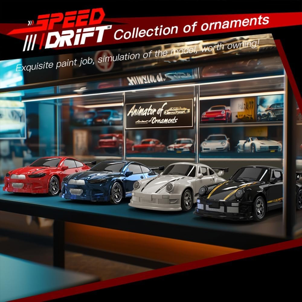 [RZ-095] DeskDrift Mini - Voiture de drift télécommandée 1:64 4x4
