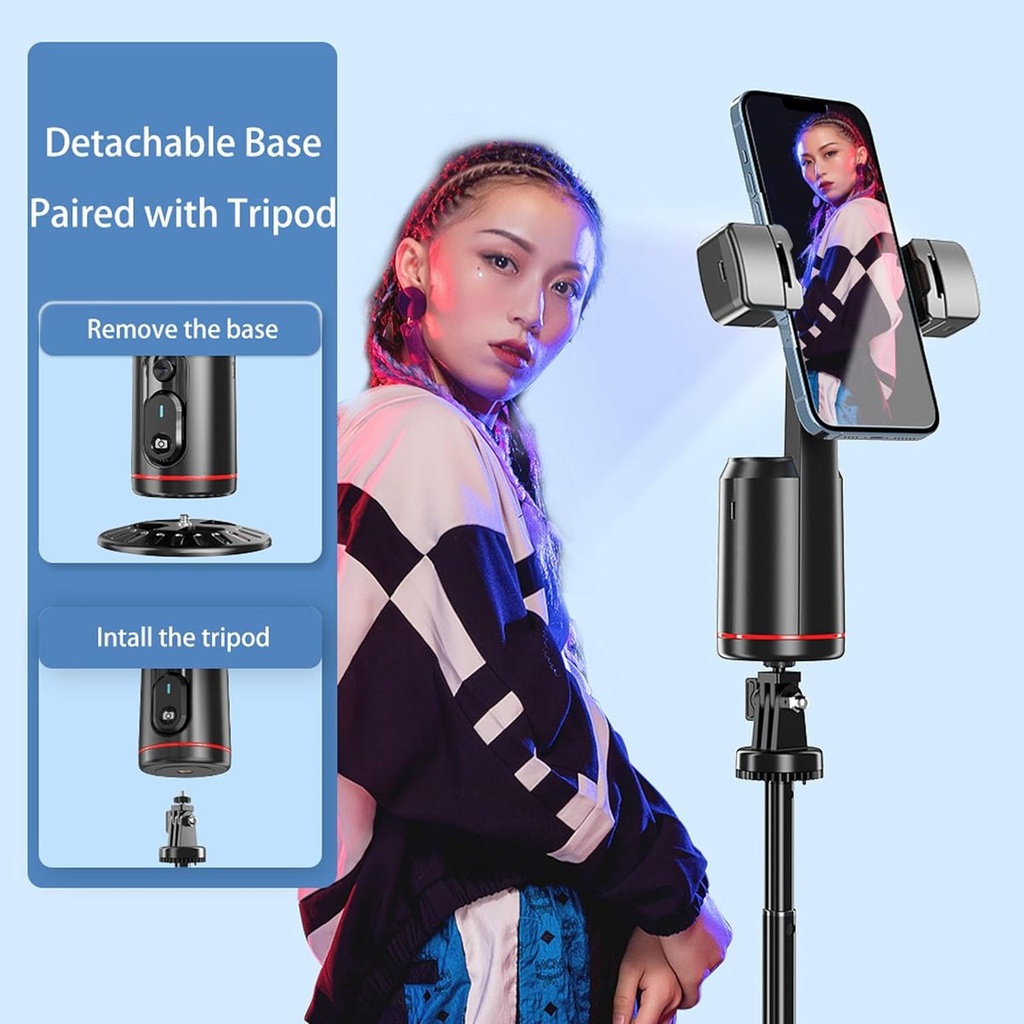 AimoStand - Support téléphone à suivi automatique par IA