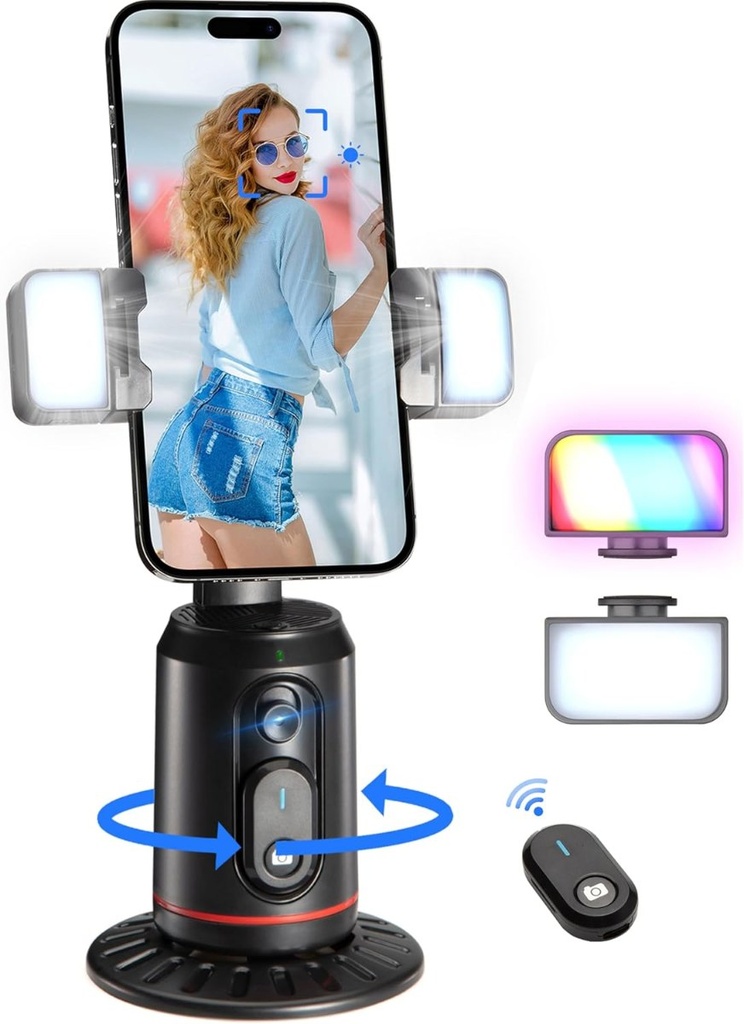 AimoStand - Support téléphone à suivi automatique par IA