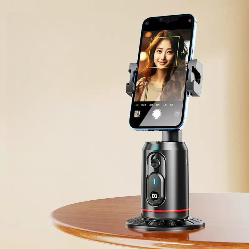 AimoStand - Support téléphone à suivi automatique par IA