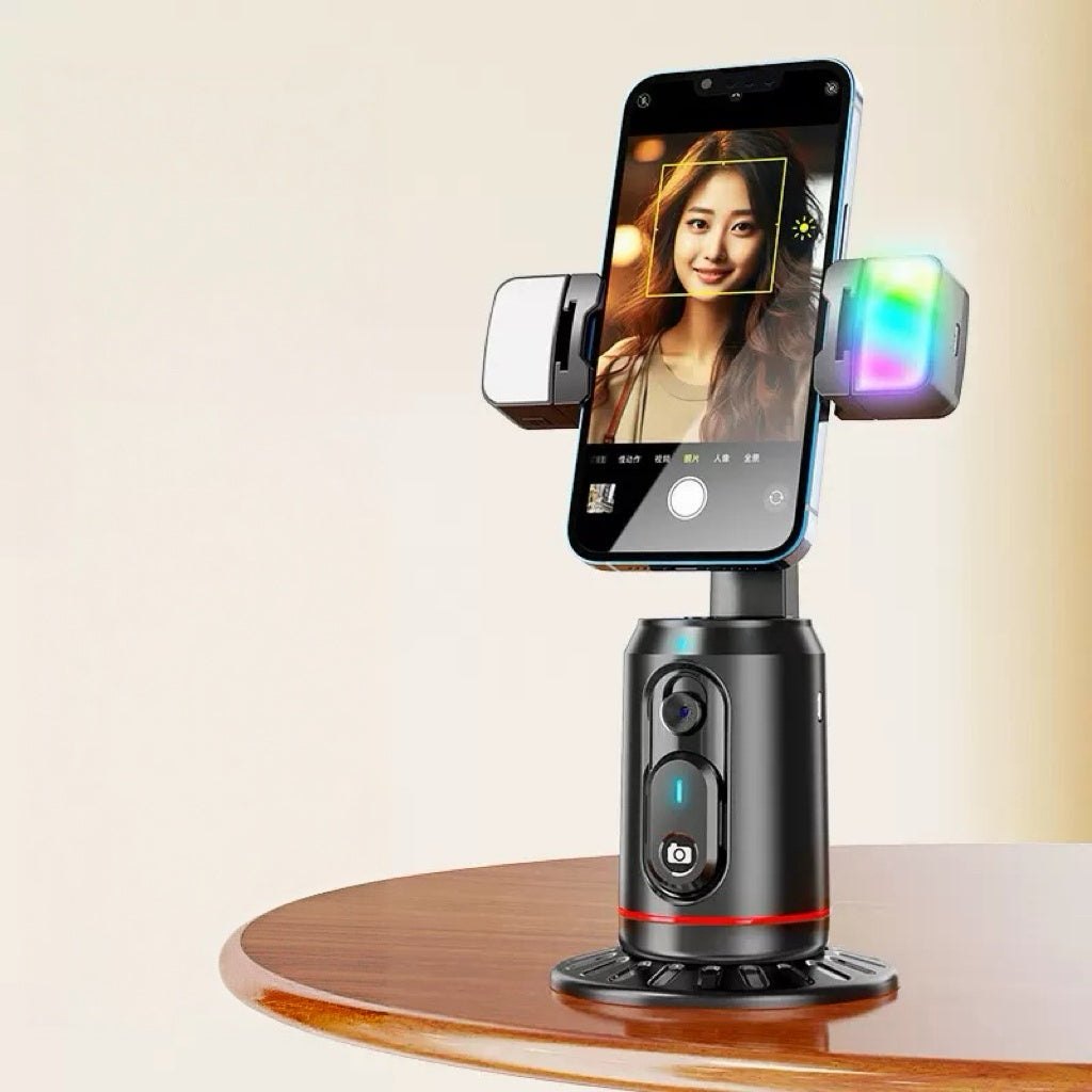 AimoStand - Support téléphone à suivi automatique par IA