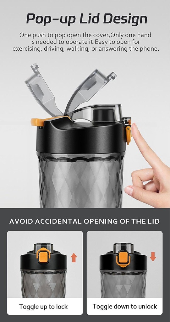 ProBlend - Shaker électrique pour protéines 650 ml