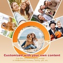 LumiOrb - Boule de cristal WiFi pour photos et vidéos 3D
