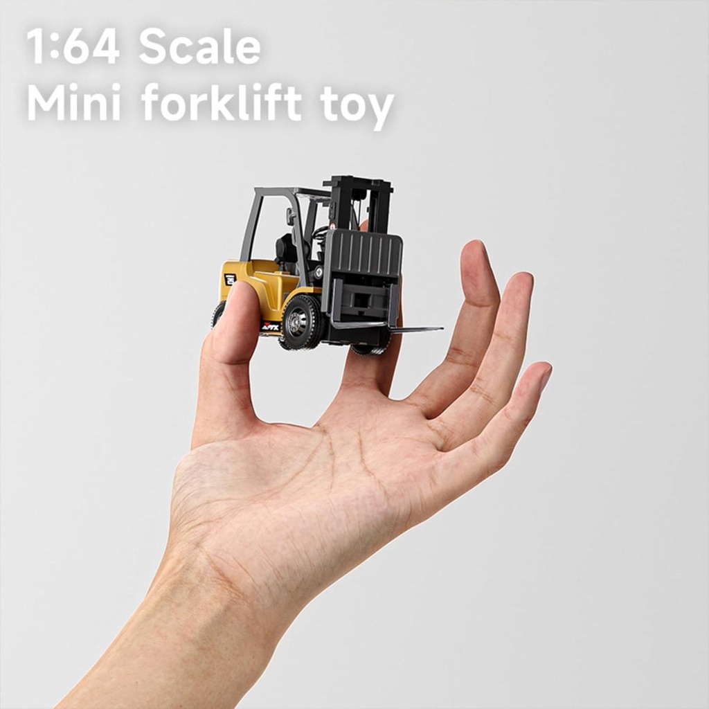 MicroCrew - Engins de chantier télécommandés miniatures 1:64