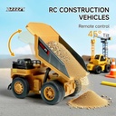 MicroCrew - Engins de chantier télécommandés miniatures 1:64