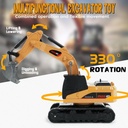 MicroCrew - Engins de chantier télécommandés miniatures 1:64