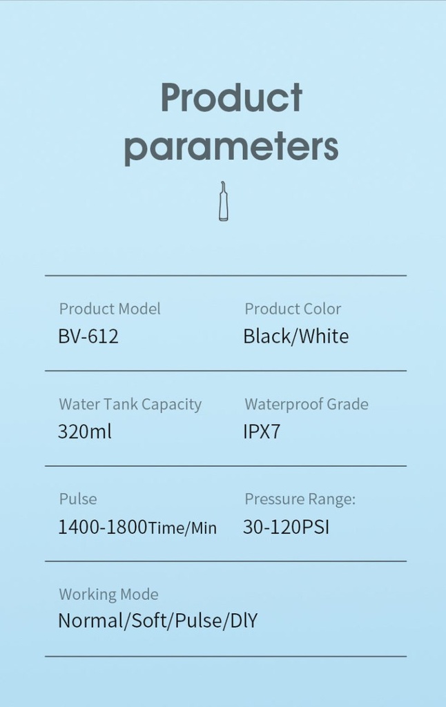 HydroPulse Pro - Hydropulseur portable 4 modes