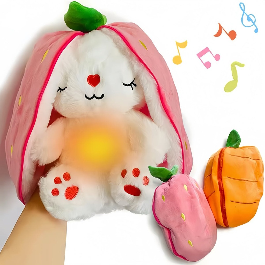 Breathing Buddies - Peluche qui respire cachée dans un fruit
