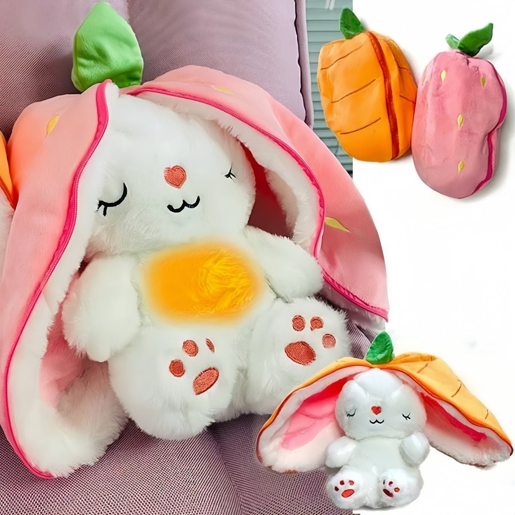 Breathing Buddies - Peluche qui respire cachée dans un fruit