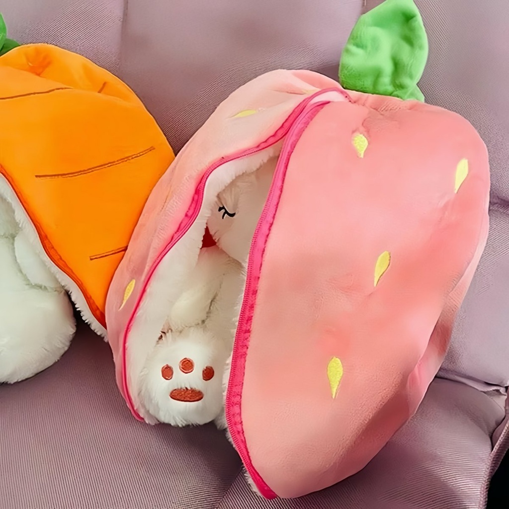Breathing Buddies - Peluche qui respire cachée dans un fruit
