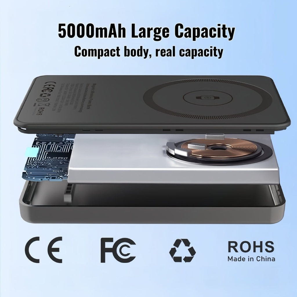 Solid Power - Batterie magnétique sans fil à état solide