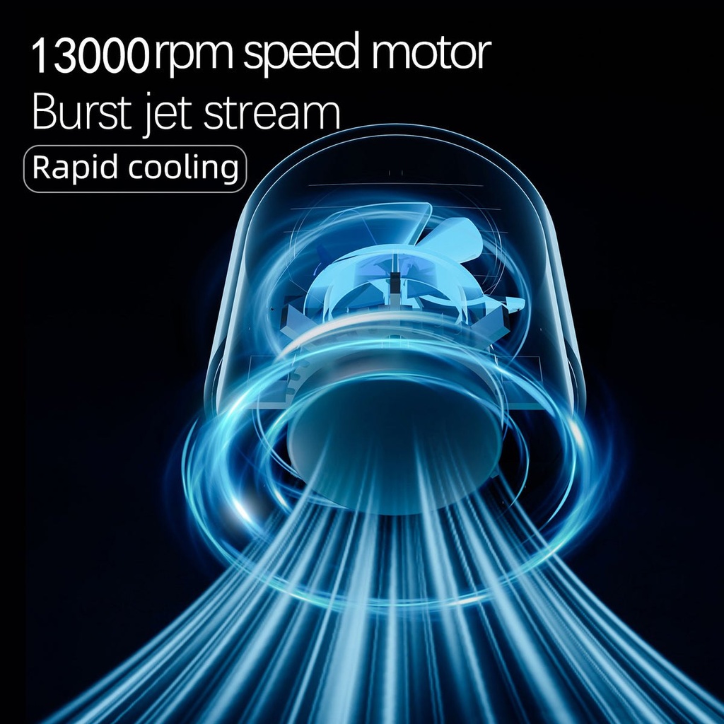 IceRush Turbo - Ventilateur à main à plaque froide