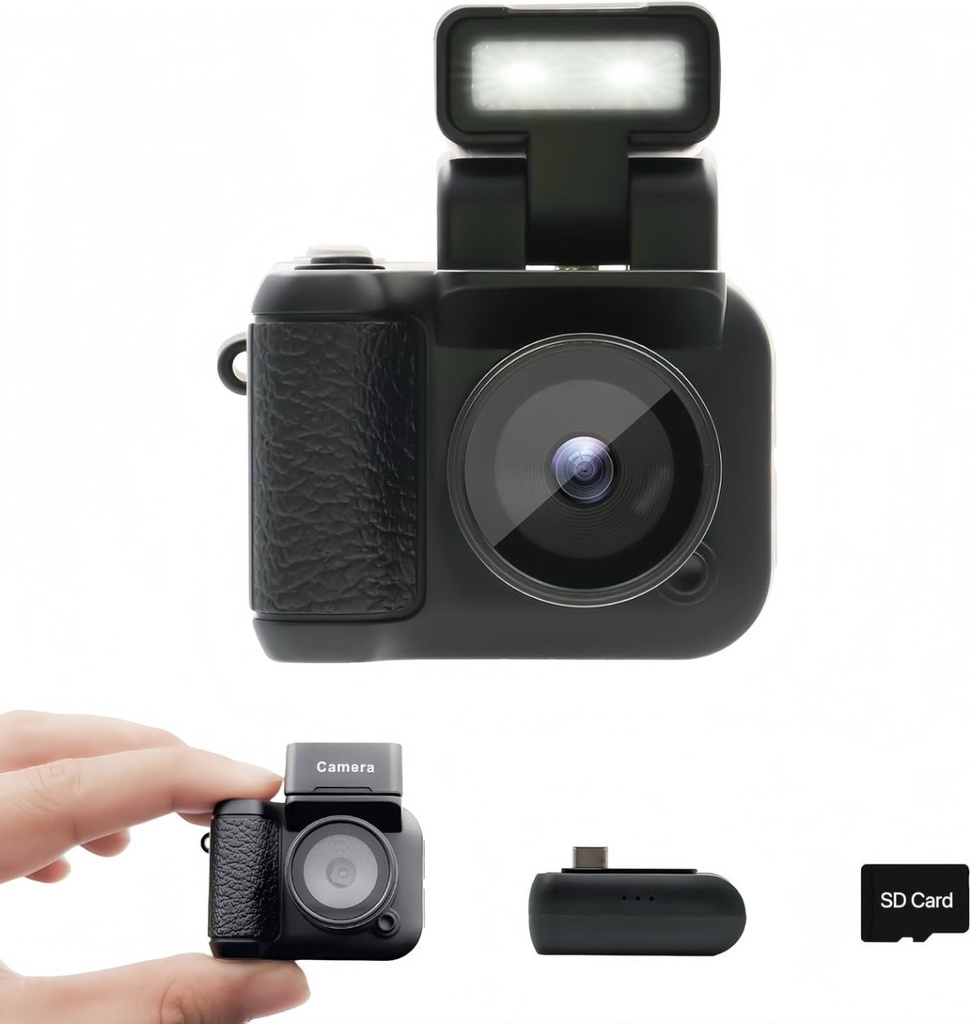 [RZ-028] Mini appareil photo rétro porte-clés Gen.2