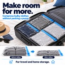 Roll & Pack - Sacs de compression sous vide sans pompe