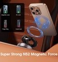 Snanen 360 - Support téléphone magnétique à ventouse