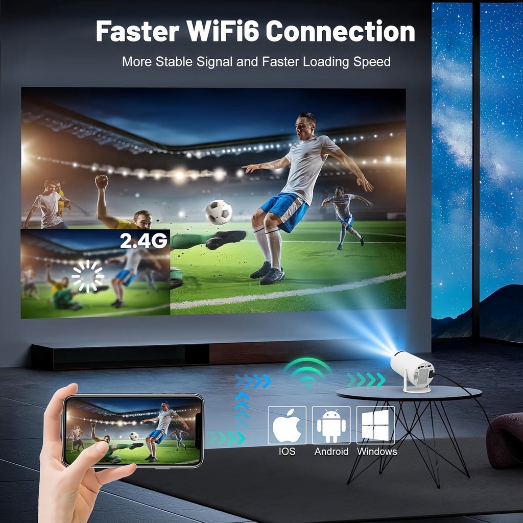 PocketBeam - Vidéoprojecteur portable orientable à 180°