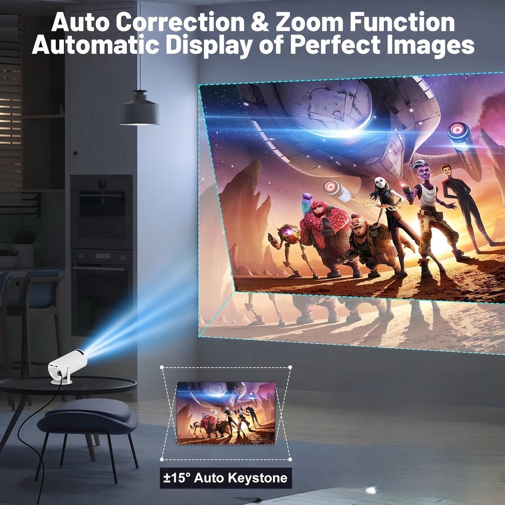 PocketBeam - Vidéoprojecteur portable orientable à 180°