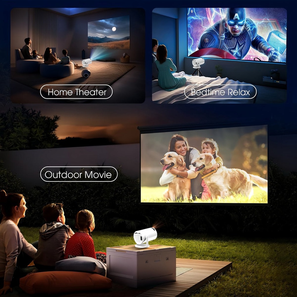 PocketBeam - Vidéoprojecteur portable orientable à 180°