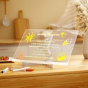 GlowBoard - Tableau LED lumineux pour écrire et dessiner