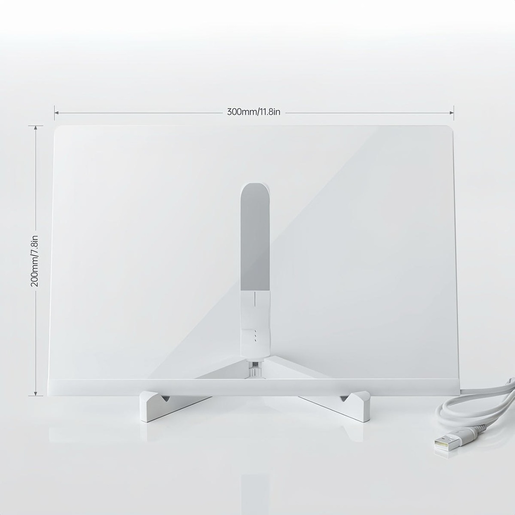 GlowBoard - Tableau LED lumineux pour écrire et dessiner