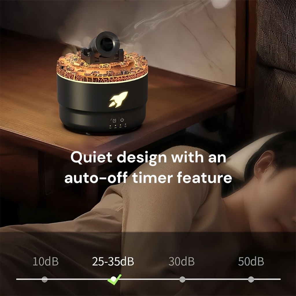 CannonMist - Humidificateur diffuseur en forme de canon