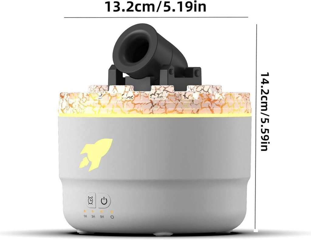 CannonMist - Humidificateur diffuseur en forme de canon