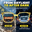DuskShift - Lunettes de conduite photochromiques jour et nuit
